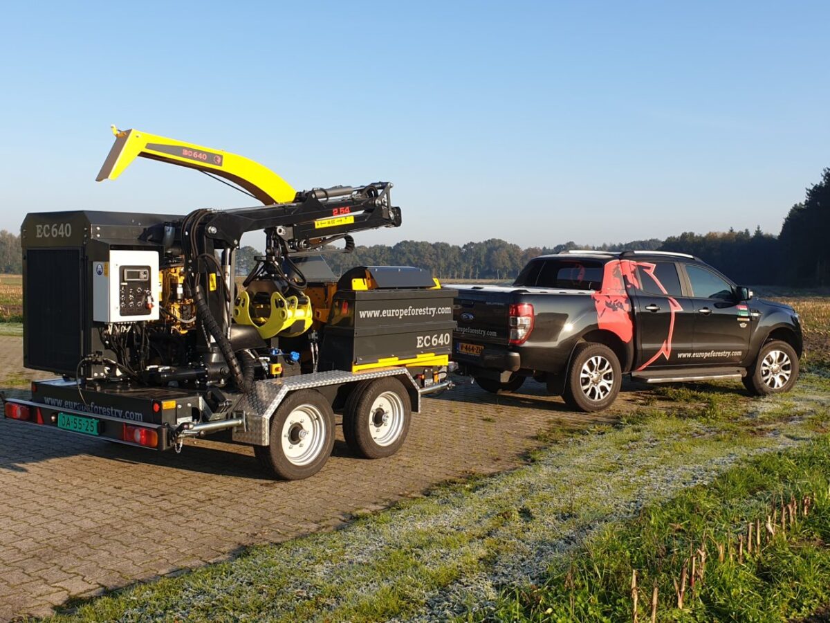 Europe Forestry -  Chipper EC 640 Tilhengermontert - Diesel - Bilde 6