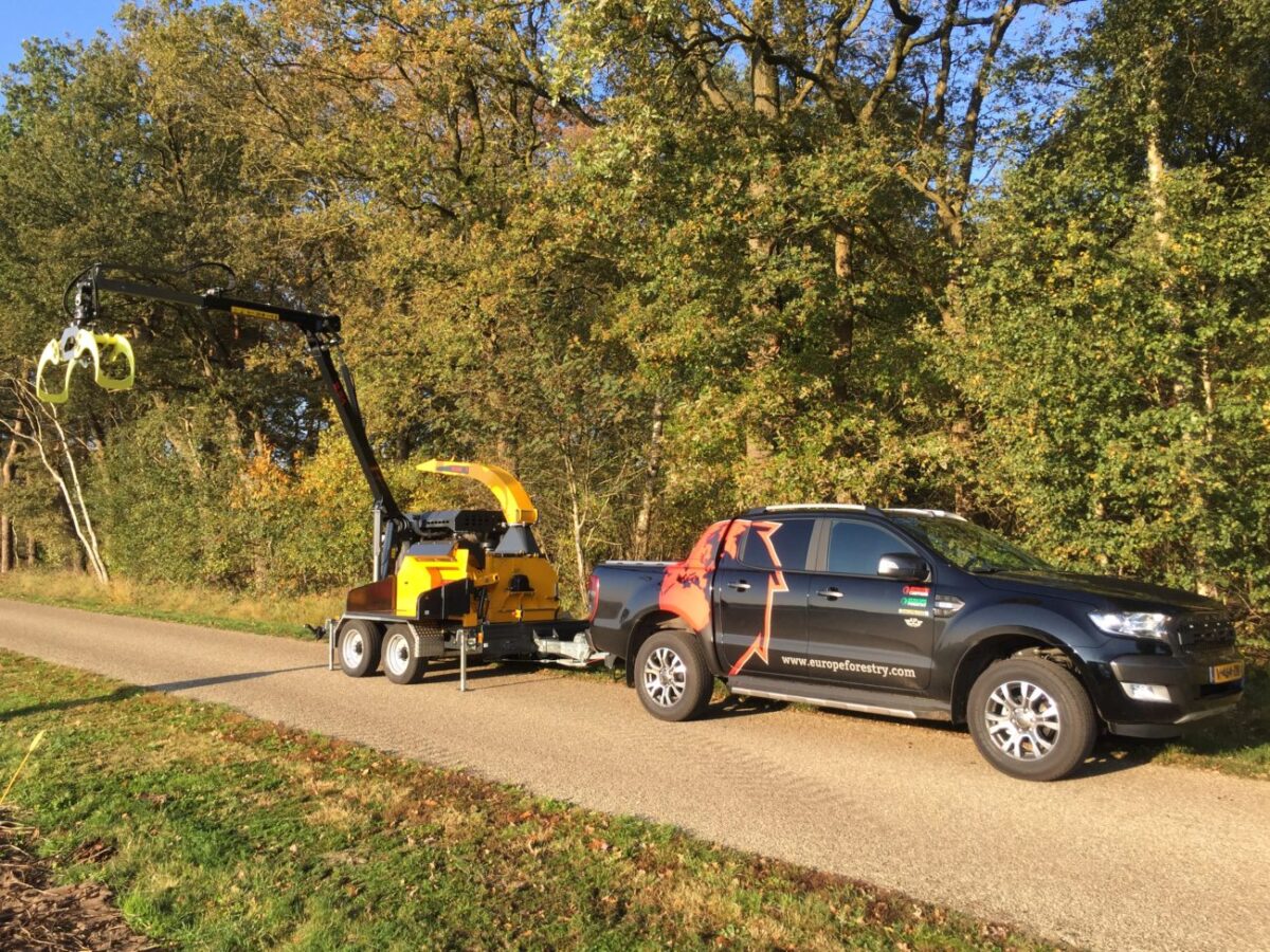 Europe Forestry -  Chipper EC 640 Tilhengermontert - Diesel - Bilde 3